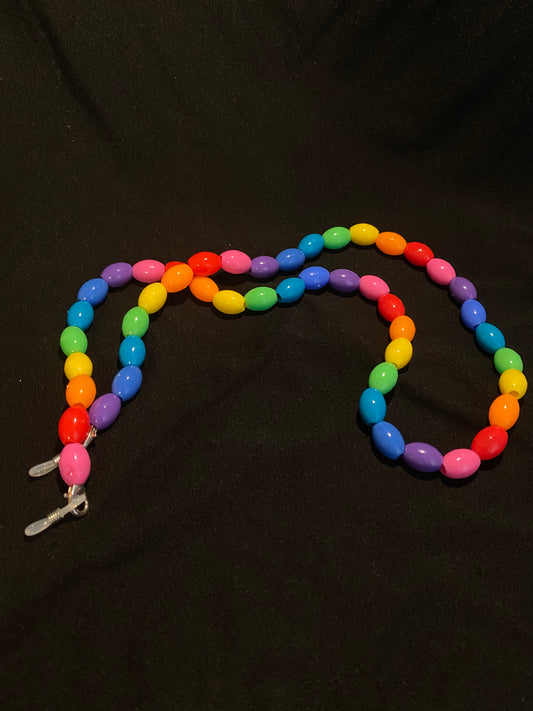 Rainbow Eyeglass Chain